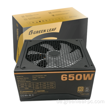 OEM/ODM 80 plus Bronze -Stromquelle 650W